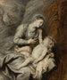 Pakollinen lepo Egyptin paossa - Antoine van Dyck — näkymä teoksesta