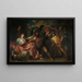 Samson ja Dalila - Antoine van Dyck — kehystetty taideteos seinällä