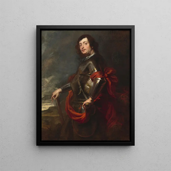 Le préfet Raffaele Raggi - Antoine van Dyck — kehystetty taideteos seinällä