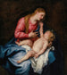 La Vierge à l'Enfant - Antoine van Dyck — näkymä teoksesta