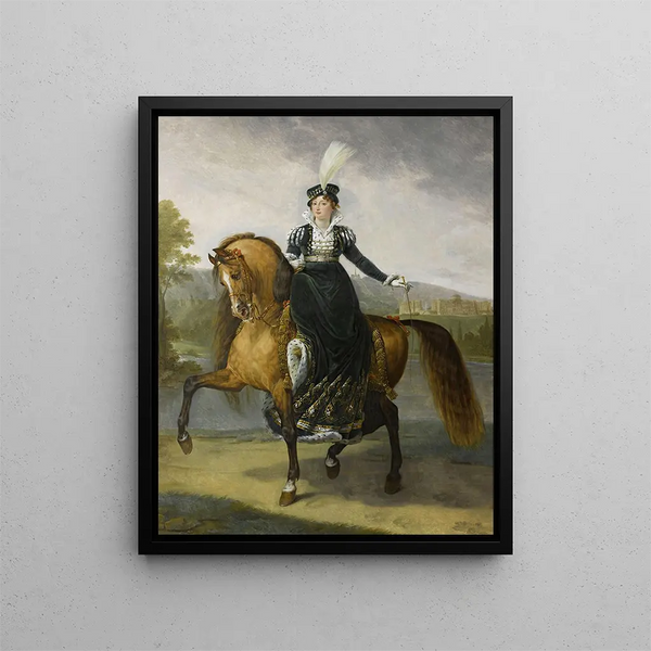 Catharina Württemberg-Westphalie - Antoine-Jean Gros — kehystetty taideteos seinällä