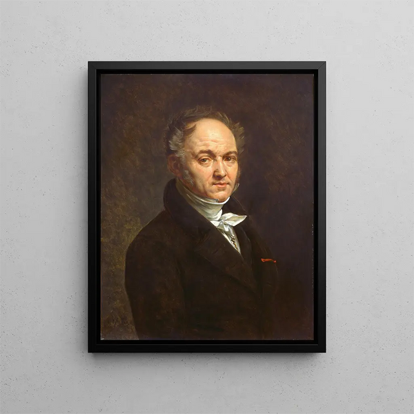 Dr Vignardonne - Antoine-Jean Gros — kehystetty taideteos seinällä