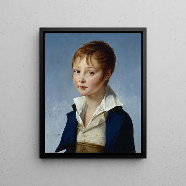 Jacques Amalricin muotokuvasta - Antoine-Jean Gros — kehystetty taideteos seinällä