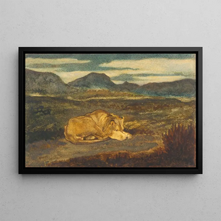 AntoineLouis Barye - Lion Endormi.webp