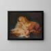Vierge à l'Enfant - Antoine Coypel — kehystetty taideteos seinällä