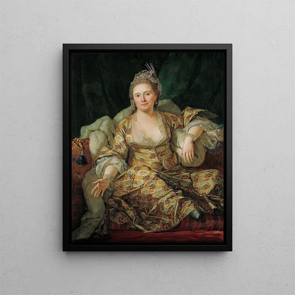 Antoine De Favray - Portrait of the Countess of Vergennes in Turkish Attire.webp