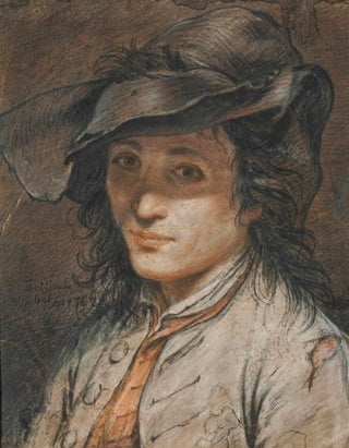 Antoine Lebel - Portrait dhomme au chapeau.webp