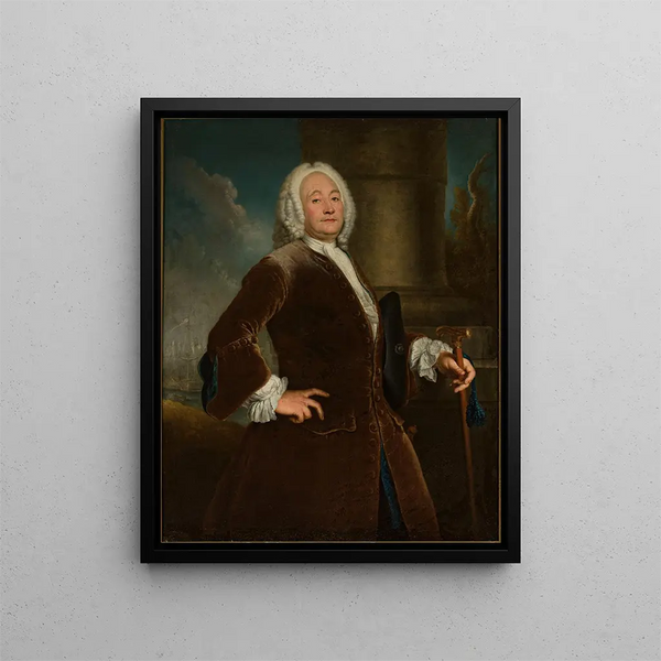 Heinrich Vogell - Antoine Pesne — kehystetty taideteos seinällä