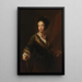 Autoportraatti - Antoine Pesne — kehystetty taideteos seinällä
