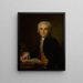 Portrait du Dr Jean-Louis Baudelocque - Antoine Vestier — kehystetty taideteos seinällä