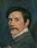 Autoportrait - Anton Árpád Schuster — näkymä teoksesta