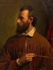 Autoportrait de Friedrich von Amerling - Anton Ebert — näkymä teoksesta