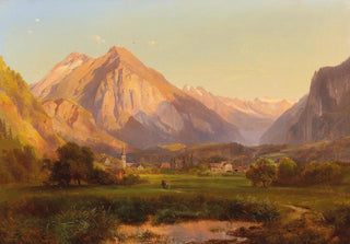 Anton Hansch - Alpine Landscape.webp
