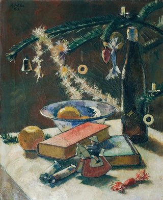 Anton Hula - Stillleben Unter Dem Christbaum.webp