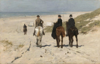 Anton Mauve - Morning Ride along the Beach.webp