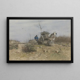 Anton Mauve - The wood gatherer.webp