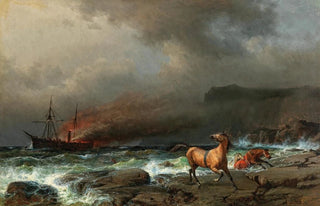 Anton Melbye - The Wreck of the Anglo Saxon.webp