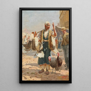 Anton Mittoff Mitov - The Poultry Market.webp