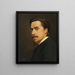 Autoportrait - Anton Müller — kehystetty taideteos seinällä