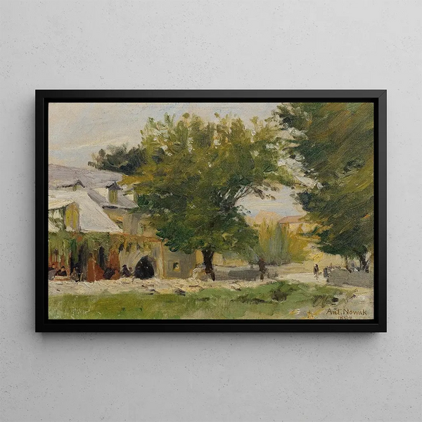 Anton Nowak - Gasthaus in Salona an der Strae nach Glisse.webp
