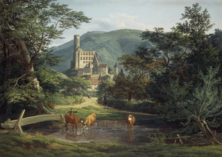 Anton Radl - Ansicht der Burg Eppstein im Taunus.webp