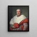 Portrait du cardinal Zelada - Anton Raphaël Mengs — kehystetty taideteos seinällä