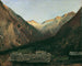 Soirée à Prossau près de Gastein - Anton Romako — näkymä teoksesta