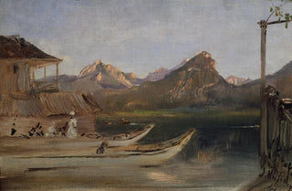 Anton Romako - Am Wolfgangsee.webp