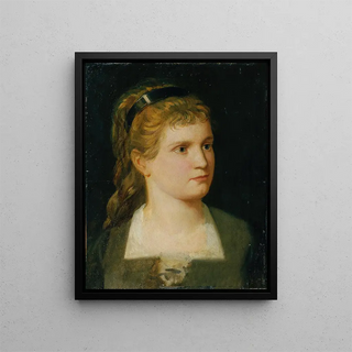 Anton Romako - Brustbild der Nichte Kthchen Winder.webp