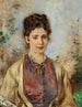 Portrait de Thérèse Büchner - Anton Romako — näkymä teoksesta