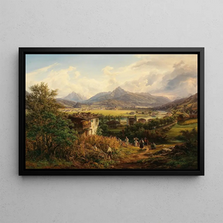 Anton Schiffer - A View of Innsbruck.webp