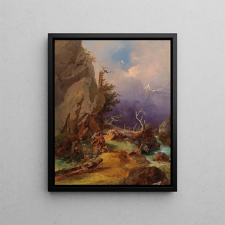 Anton Schrdl - Hunters Resting.webp