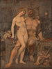 Hercule ja Omphale - Anton von Gegenbaur — näkymä teoksesta
