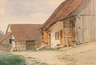 Anton von Werner - Bauerngehft.webp