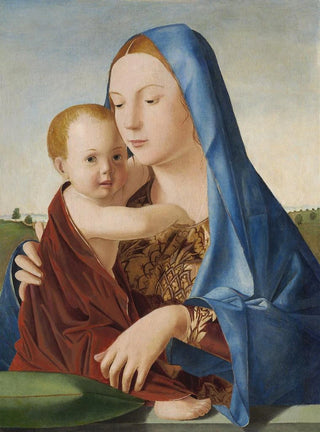 Antonello da Messina - Madonna and Child.webp
