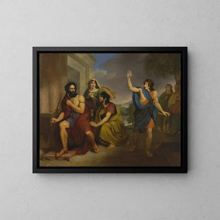 Antoni Brodowski - Sauls anger at David.webp