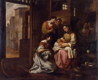 Antoni Viladomat - Birth of Saint Francis.webp