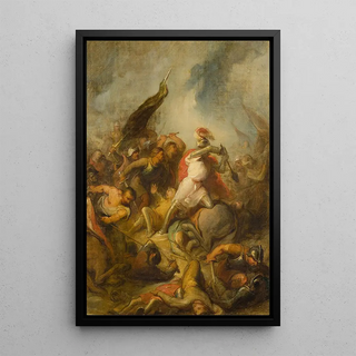 Antonie F Zrcher - Bishop Otto II of Utrecht is killed in the battle of Ane Anno 1226.webp