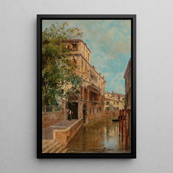 Antonietta Brandeis - A view of Palazzo Albrizzi.webp