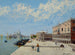Figures au Molo avec la Libreria, la Punta della Dogana et Santa Maria della Salute au-delà - Antonietta Brandeis — näkymä teoksesta