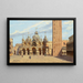 Piazza San Marco, Venetsia - Antonietta Brandeis — kehystetty taideteos seinällä