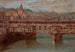Florenssin Ponte Vecchio - Antonietta Brandeis — näkymä teoksesta