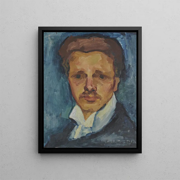 Autoportrait - Antonín Procházka — kehystetty taideteos seinällä