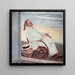 Maalauksen jäljennös Antonio García maalaus rannalla - Joaquín Sorolla