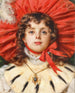 Le chapeau rouge - Antonio Barzaghi-Cattaneo — näkymä teoksesta