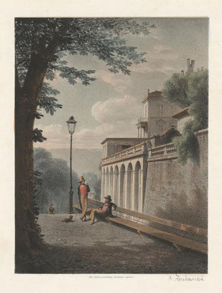 Antonio Fontanesi - Un coin de la Treille.webp