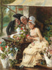 Le vendeur de fleurs - Antonio Lonza — näkymä teoksesta