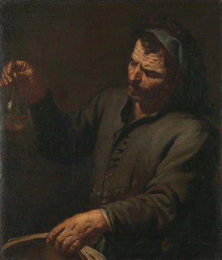 Antonio Zanchi - Man with Urine Bottle in his Hand.webp