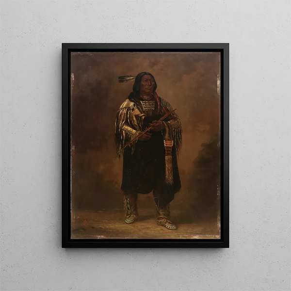 Buffle de Tatanka - Antonio Zeno Shindler — kehystetty taideteos seinällä