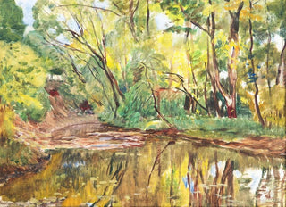 Antonn Hudeek - Brook In The Forest.webp